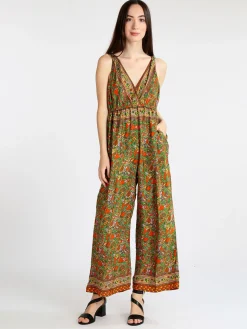 Bohoo Fashion Tuta lunga jumpsuit a zampa