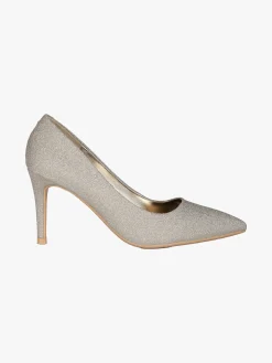 Bottega22 Decolletè donna glitter a punta con tacco a spillo