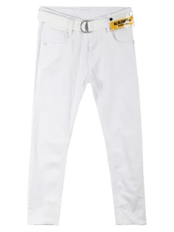 Boy Studio Pantaloni bambino in cotone con cintura