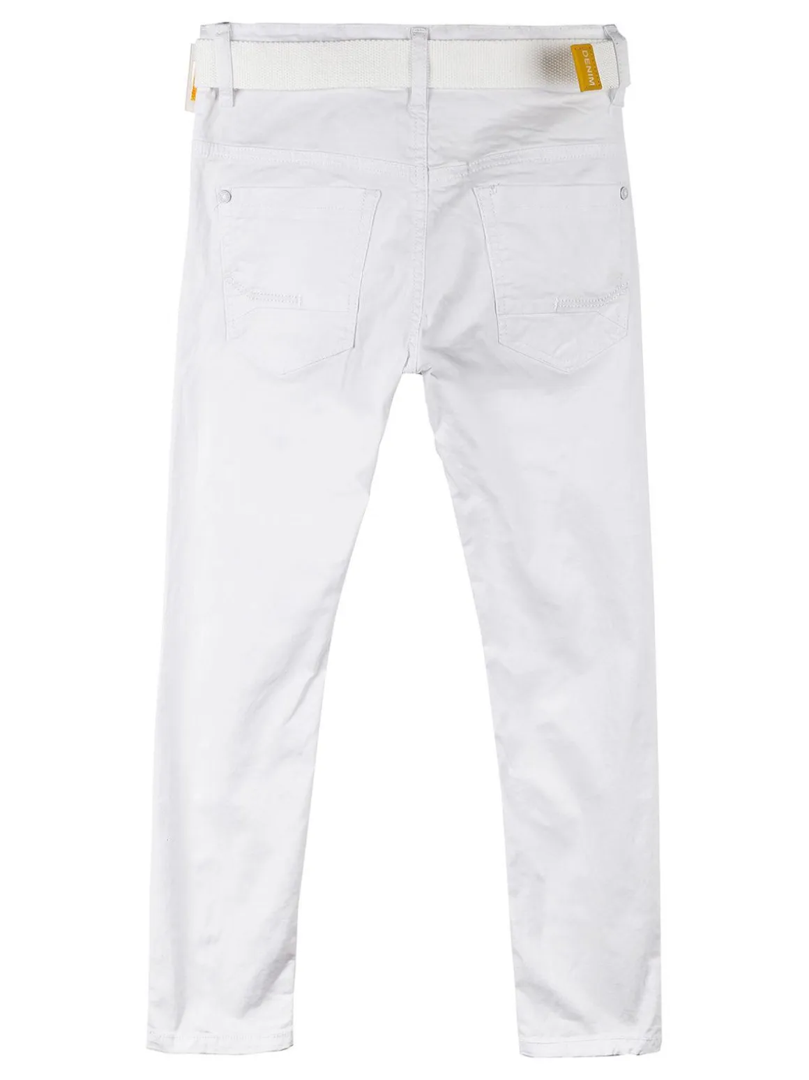 Boy Studio Pantaloni bambino in cotone con cintura