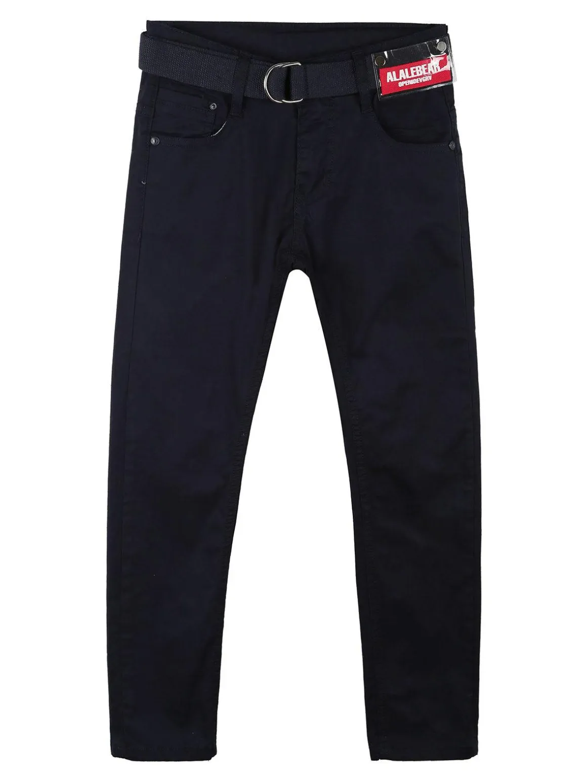 Boy Studio Pantaloni bambino in cotone con cintura