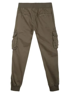 Boy & Studio Pantaloni da bambino con tasconi laterali e polsini