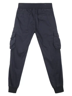 Boy & Studio Pantaloni da bambino con tasconi laterali e polsini