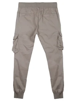Boy & Studio Pantaloni da bambino con tasconi laterali e polsini