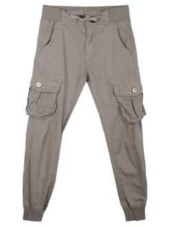 Boy & Studio Pantaloni da bambino con tasconi laterali e polsini