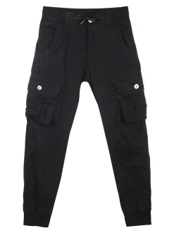 Boy & Studio Pantaloni da ragazzo con tasconi laterali e polsini