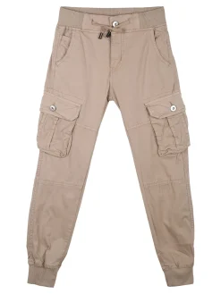 Boy & Studio Pantaloni da ragazzo con tasconi laterali e polsini