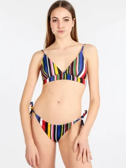 Brilliant Bikini mare donna a righe colorate