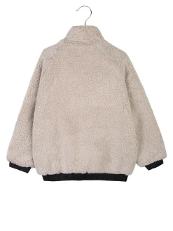 Brum Beby Giubbotto da bambino teddy con zip - beige