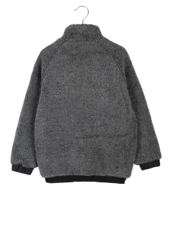 Brum Beby Giubbotto da bambino teddy con zip - nero