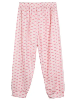 Buonanotte Pigiama bimba con cuori in cotone
