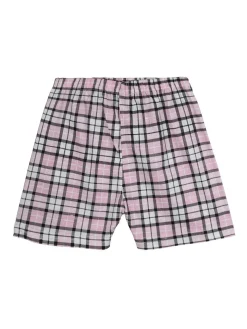 Buonanotte Pigiama corto con shorts a quadri