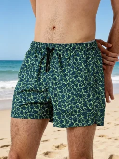 Buoncostume Boxer mare da uomo colorati - verde