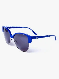 Byblos Occhiali da sole clubmaster blu