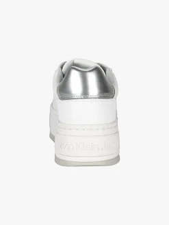 Calvin Klein BOLD FLATFORM LOW Sneakers in pelle donna
