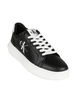 Calvin Klein CHUNKY CUPSOLE LACEUP Sneakers in pelle donna