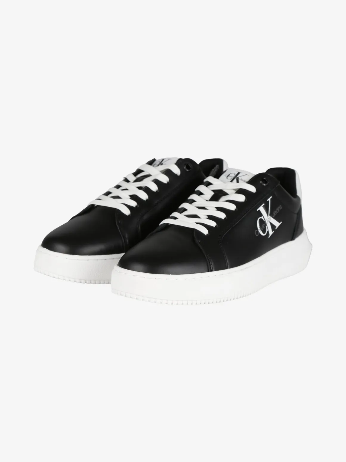 Calvin Klein Chunky Cupsole Mono - Sneakers in pelle uomo