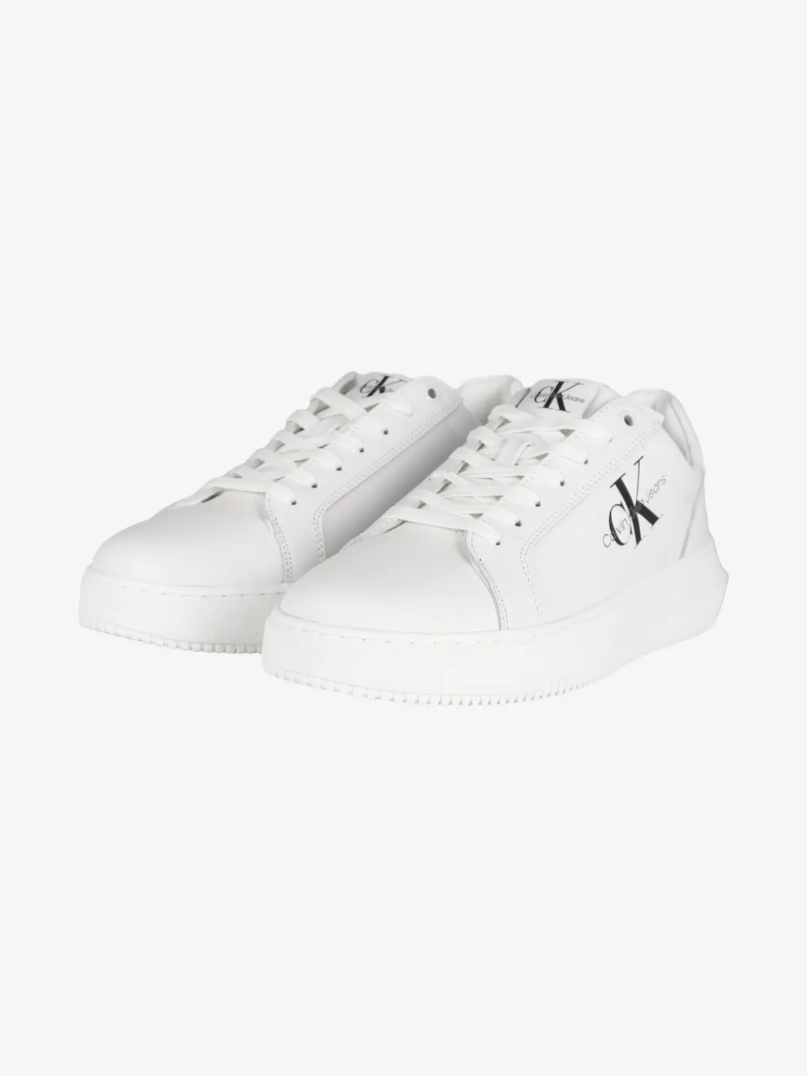 Calvin Klein Chunky Cupsole Mono - Sneakers in pelle uomo
