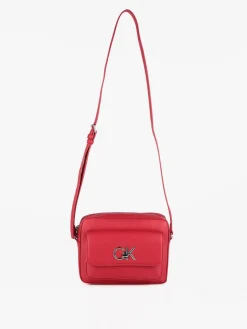 Calvin Klein RE LOCK CAMERA BAG WITH FLAP Borsa a tracolla