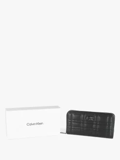 Calvin Klein RE LOCK QUILT Portafoglio rettangolare donna