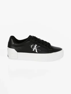 Calvin Klein VULC FLATFORM BOLD Sneakers in pelle donna con platform