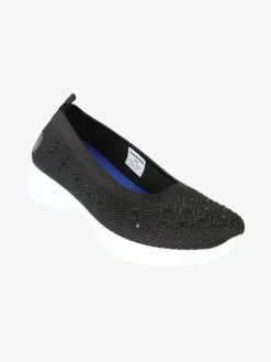 Canguro Ballerine donna sportive in maglia con strass