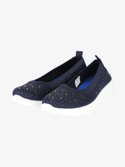 Canguro Ballerine donna sportive in maglia con strass