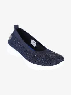 Canguro Ballerine donna sportive in maglia con strass