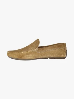 Canguro Mocassini uomo in pelle scamosciata - taupe