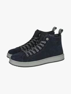 Canguro Polacchine da uomo in pelle scamosciata - blu scuro