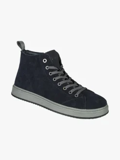 Canguro Polacchine da uomo in pelle scamosciata - blu scuro