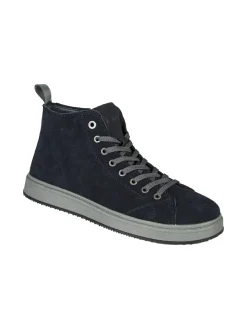 Canguro Polacchine da uomo in pelle scamosciata - blu scuro