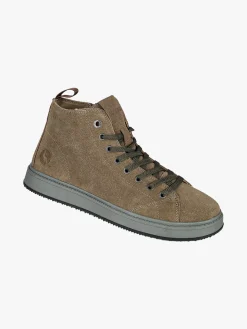 Canguro Polacchine da uomo in pelle scamosciata - taupe