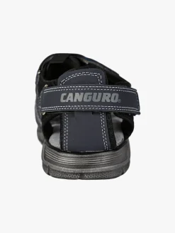 Canguro Sandali chiusi da uomo con cinturini a strappo - blu scuro