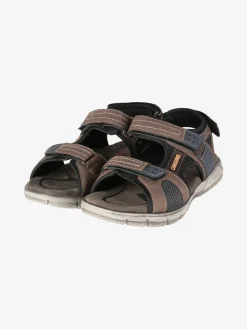 Canguro Sandali uomo con cinturini a strappo