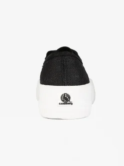 Canguro Scarpe in tela con platform