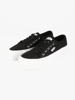 Canguro Scarpe in tela con platform