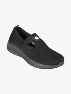 Canguro Scarpe slip on da donna con zeppa