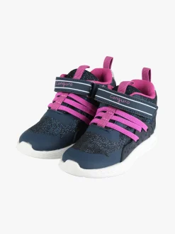 Canguro Sneakers alte glitter con strappo