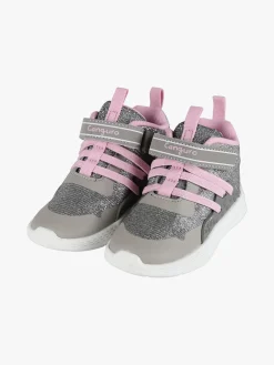 Canguro Sneakers alte glitter con strappo
