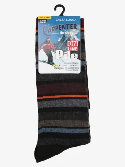 Carpenter Calze lunghe da uomo in pile