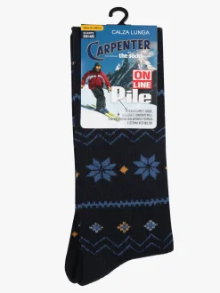 Carpenter Calze lunghe da uomo in pile