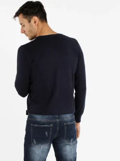 Cashtouch Pullover da uomo in tinta unita
