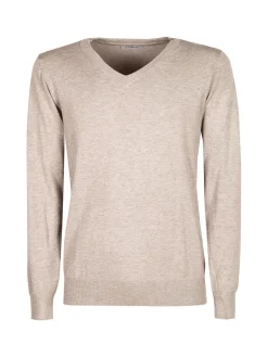 Cashtouch Pullover da uomo in tinta unita