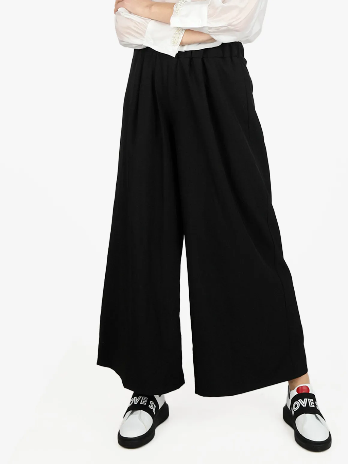 Caspiche Pantaloni donna a palazzo