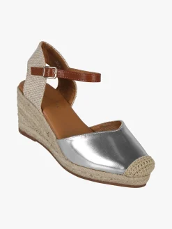Castalan Campesine donna in similpelle metallizzata