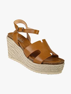 Castalan Sandali donna con zeppa e platform