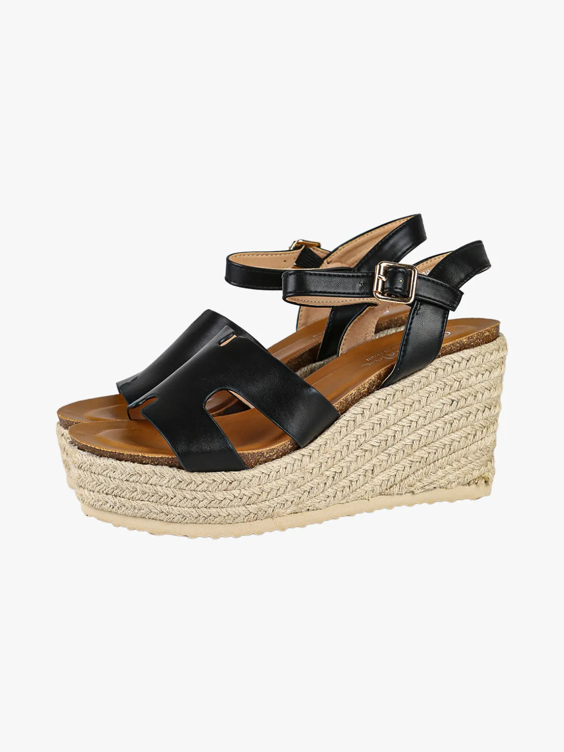 Castalan Sandali donna con zeppa e platform