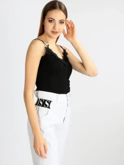 C'Est Monique Top donna cropped