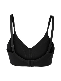Charme Attrazione Italiana Reggiseno sfoderato in cotone senza ferretto COPPA B - nero